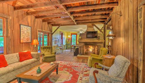 Rustic Cabin in the Woods: 2-acre Fishing Pond - Foto 2