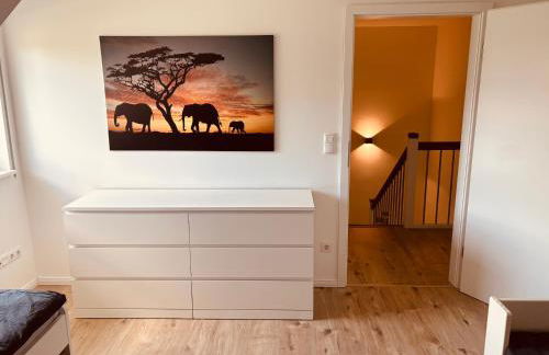 Modernes Ferienhaus bei Lüneburg Terrasse, Grill & Garten für 6 Gäste - Foto 6