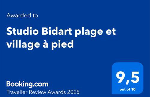 Studio Cocon Enea Bidart, terrasse et parking - Foto 11