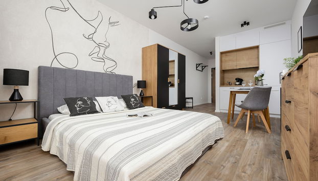 Śląska Studio Gdańsk Przymorze by Renters - Foto 3, Habitación