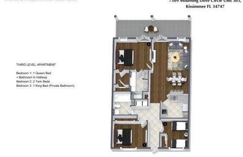 3 Bedrooms 2 Bathrooms Reunion 7509-303Md - Foto 23