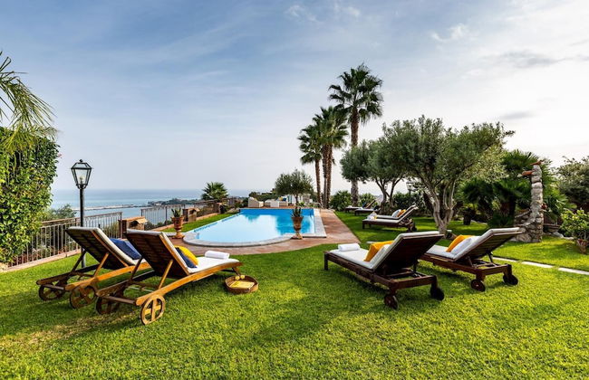 Giardini-naxos Beautiful Villa With Pool - Foto 41