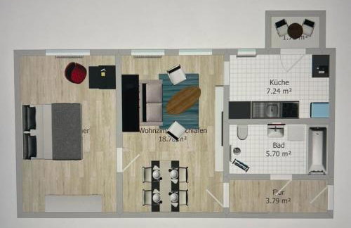 Bezaubernde Altbauwohnung im Herzen von Magdeburg - Photo 22