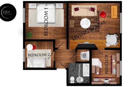 Modern 2BR Apartment Perfect for Remote Work - Foto 36