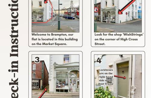 The Studio Retreat - 2 bed flat, sleeps 4 - Brampton Town Centre, Hadrians Wall - Foto 27