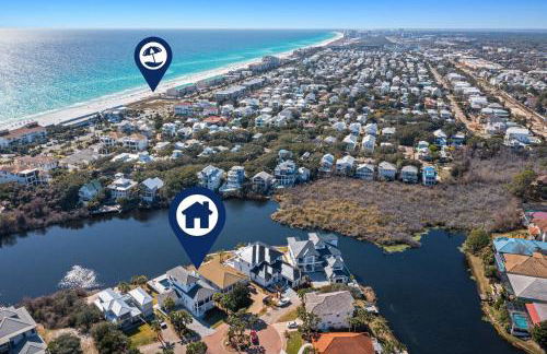 Water's Edge - Luxury Lakefront Beach House with Private Pool & Community Amenities - Foto 48