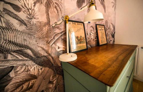 L'Olympique: appartement cosy, vue canal grande terrasse et parking - Foto 13