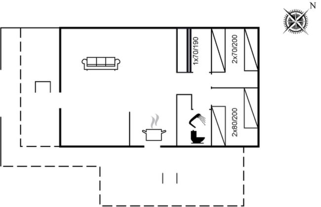 "Fridborg" - 1km from the sea - Foto 2