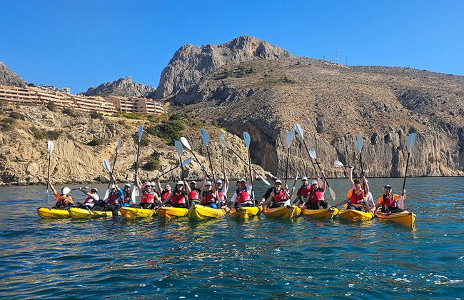 Faites du kayak à travers Morro de Toix et Cueva dels Coloms - Photo 2