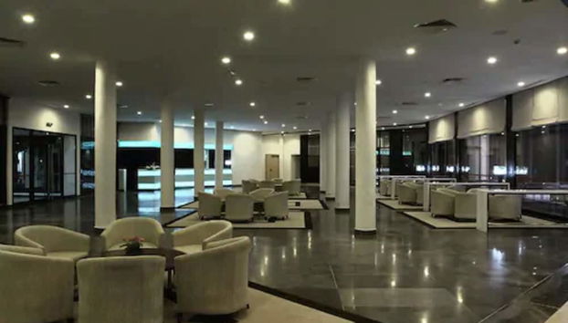 Zona de estar del vestíbulo