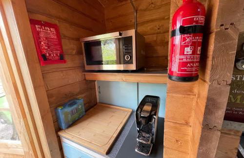 Retro Lodge nr Dartmoor with hot tub & opt sauna - Foto 15