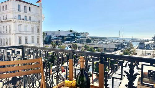 DELUXE SEAVIEW BALCONY - 2 min PALAIS & BEACH - Foto 3