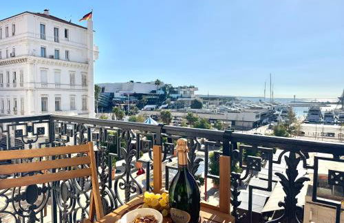 DELUXE SEAVIEW BALCONY - 2 min PALAIS & BEACH - Foto 3