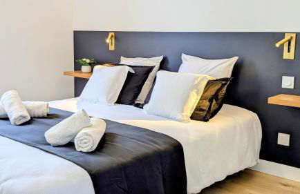 151 - Terrasse & Jacuzzi, Rue Trivalle, Pied de la cité de Carcassonne - Climatisation, Netflix, Fibre - Foto 10