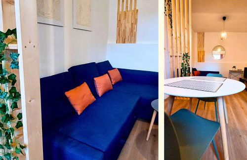 ArtKlein * T1 tout confort - Fibre -Halles Diderot - Foto 13