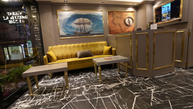 Sitzecke in der Lobby