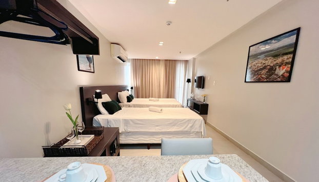 Miramar Qualitè Studio Praia - Foto 3, Habitación