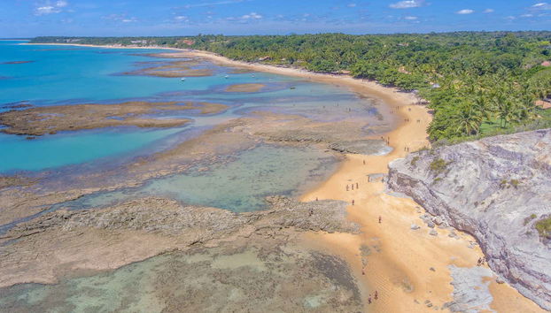 Vista su Praia do Espelho