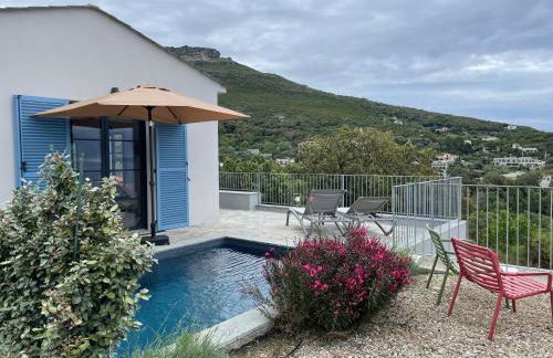 Villa bellevue, neuve, 6 pax, pisc. chauffée - Foto 2