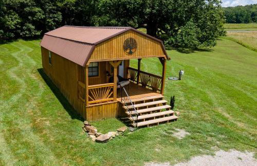 Serene Loft Cabin with Outdoor Grill and Fire Pit in Creal Springs, Illinois - Foto 22