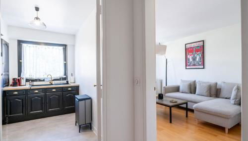 F2 moderne - 15 min Paris - Parking privé - Foto 5