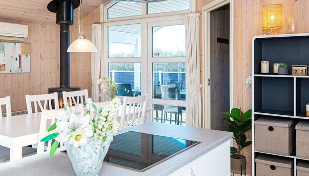 6 Person Holiday Home in Hemmet - Foto 5, Cocina privada