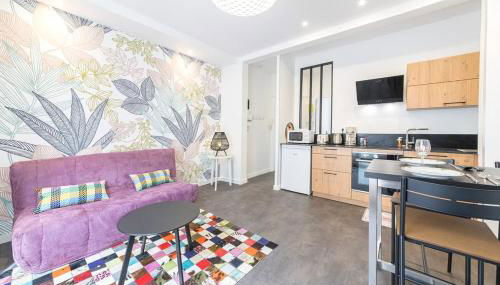 L'échappée - Bel appartement rénové et proche Gare - Foto 2, stove