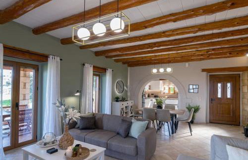 Stone villa Halepa panoramic view, private pool,big garden & quiet - Foto 10