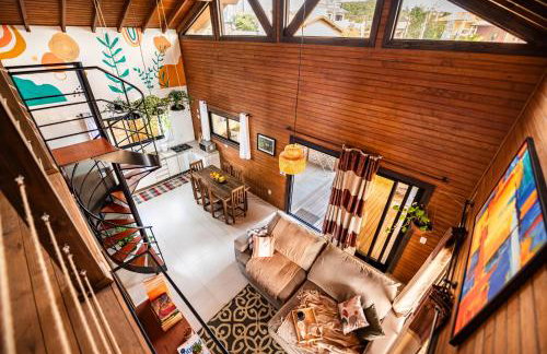 Cabana Aconchegante a 800m da Praia com 4 Quartos, Lareira Externa, Aquecedor em 2 Quartos, Netflix e Pet Friendly - Foto 53