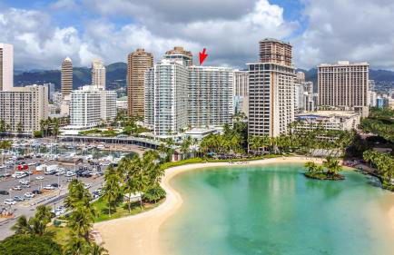 Waikiki City View at the Ilikai, Close to Beach - Foto 128