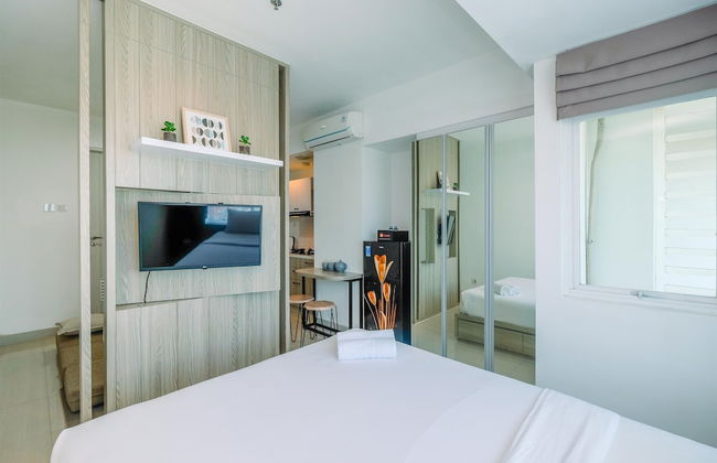 Fully Furnished With Comfy Design Studio Grand Kamala Lagoon Apartment - Foto 8