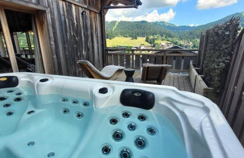 Chalet 5* aux Gets: Luxe, jacuzzi, sauna, chiens admis - FR-1-598-19 - Foto 5