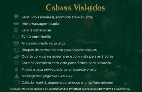 Cabana com lareira, hidro, cavalos e piscina - Foto 32