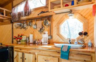 Hillbilly Chic Tiny House Near Nashville with WiFi, Kitchenette, Fire Pit & Trails - Foto 9