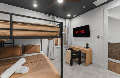 New Luxury Dallas Skyline View with Rooftop - Garage - MiniGolf - Firepit - WORLD CUP - Foto 41