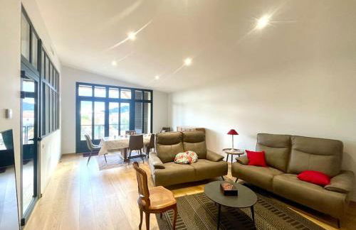 Les Clochers, maison 3 étoiles, terrasse, mer et montagne - Foto 5