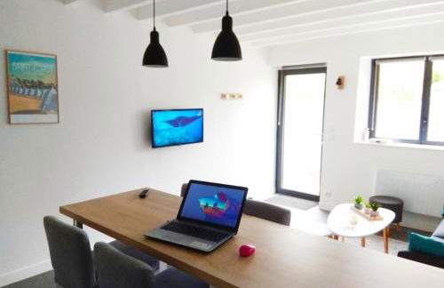 Maison Cosy entre CAP FREHEL et SAINT MALO 1km PLAGE 5min GR34 Wifi Jardin Vélos "CASA OHANA" - Foto 13