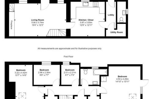 Court Cottage - cosy traditional cottage near lovely beaches - Foto 59