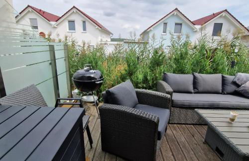 Ferienhaus SeeZeit direkt am Geiseltalsee mit Sauna und Fahrradgarage - Foto 27