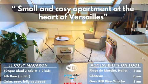 Le Cosy Macaron - Au cœur de Versailles - Foto 2