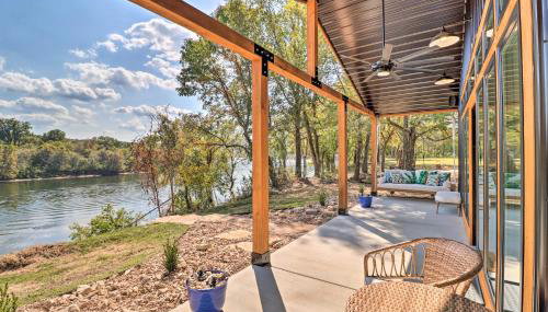 Modern Norfork House with Patio on White River! - Foto 2