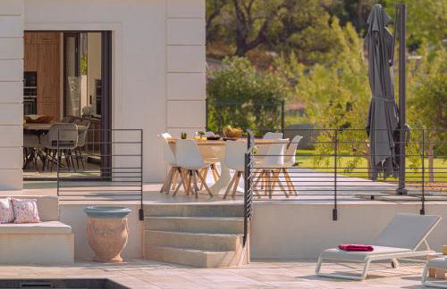 Villa Blue Pearl 10 pers piscine chauffée 10 minutes plage à pieds - Foto 7