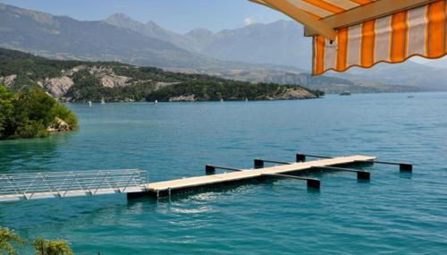 Vue imprenable sur Lac de Serre-Ponçon à Chorges : appt prestige 8 pers - Foto 2