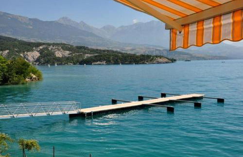 Vue imprenable sur Lac de Serre-Ponçon à Chorges : appt prestige 8 pers - Photo 2