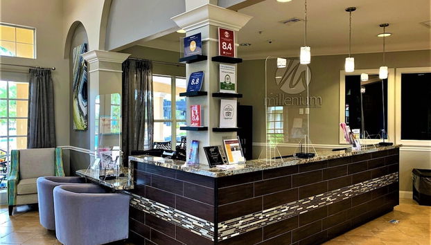 Check-in/check-out kiosk