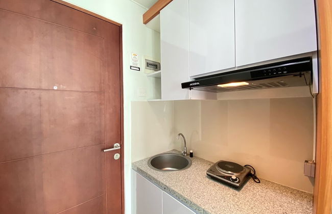 Monochrome Studio Room At Taman Melati Jatinangor Apartment - Foto 6