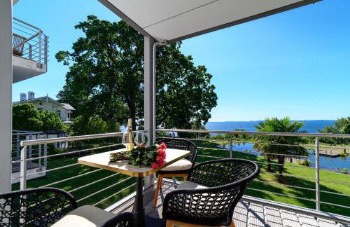 Sassnitz - Freier Meerblick, Sauna, Fitnessbereich- FeWo Dwarslöper - Foto 9