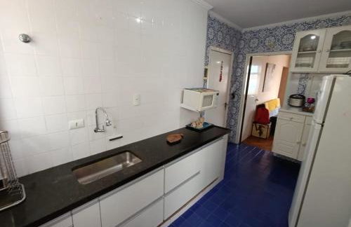 Lindo apartamento com vistas na praia do Gonzaguinha - Foto 38