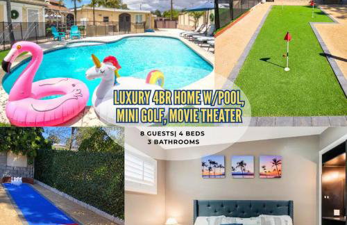 Spacious 4BR w/ Pool, Spa, Mini Golf & Game Lounge - Foto 1