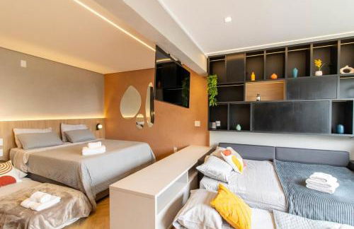 Atmosphere Home Studio 05310, Vaga, 7 km GRU, Lazer - Foto 59